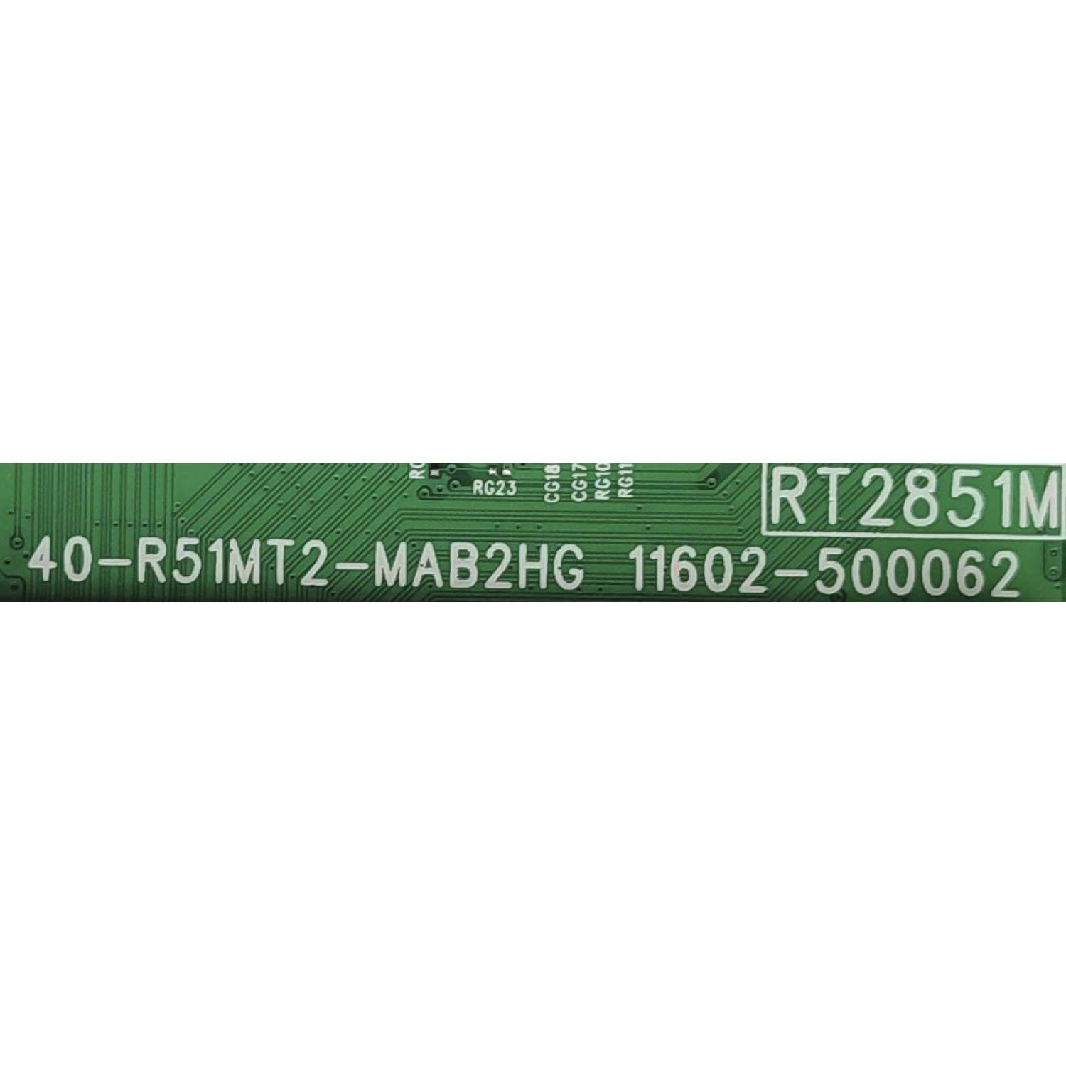 MAIN PARA TV TCL 4K·UHD·HDR ((ANDROID TV)) / NUMERO DE PARTE 30800-000096 / 40-R51MT2-MAB2HG / RT2851M / R51MT2 / 11602-500062 / 30801-000070 / 08-CM43TML-LC208AA / PANEL LVU430NDEL MS9W04 / DISPLAY V430DJ1-Q01 REV.C1 / MODELO 43S434 - Imagen 2